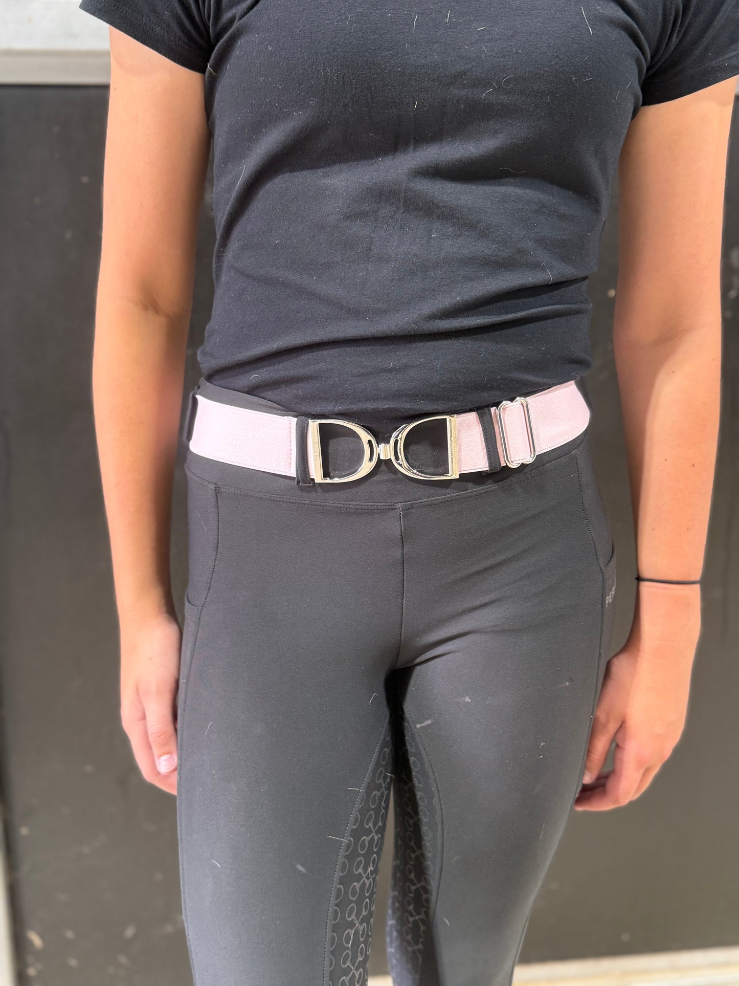 Child’s Light Pink Stirrup Belt