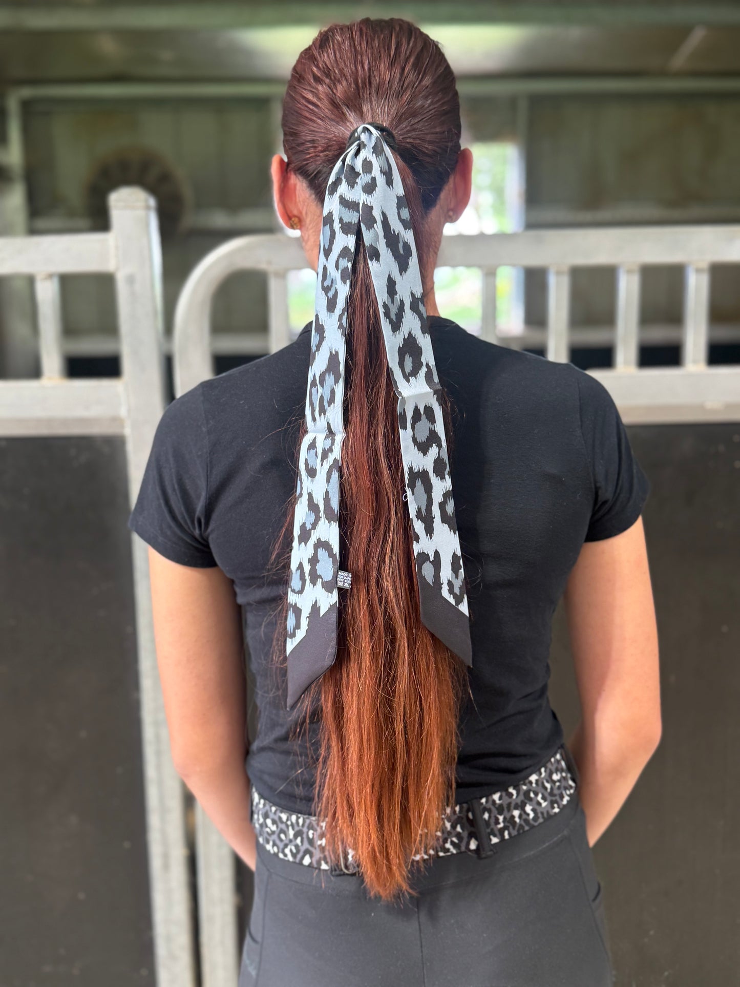 Animal Print Hair Tie