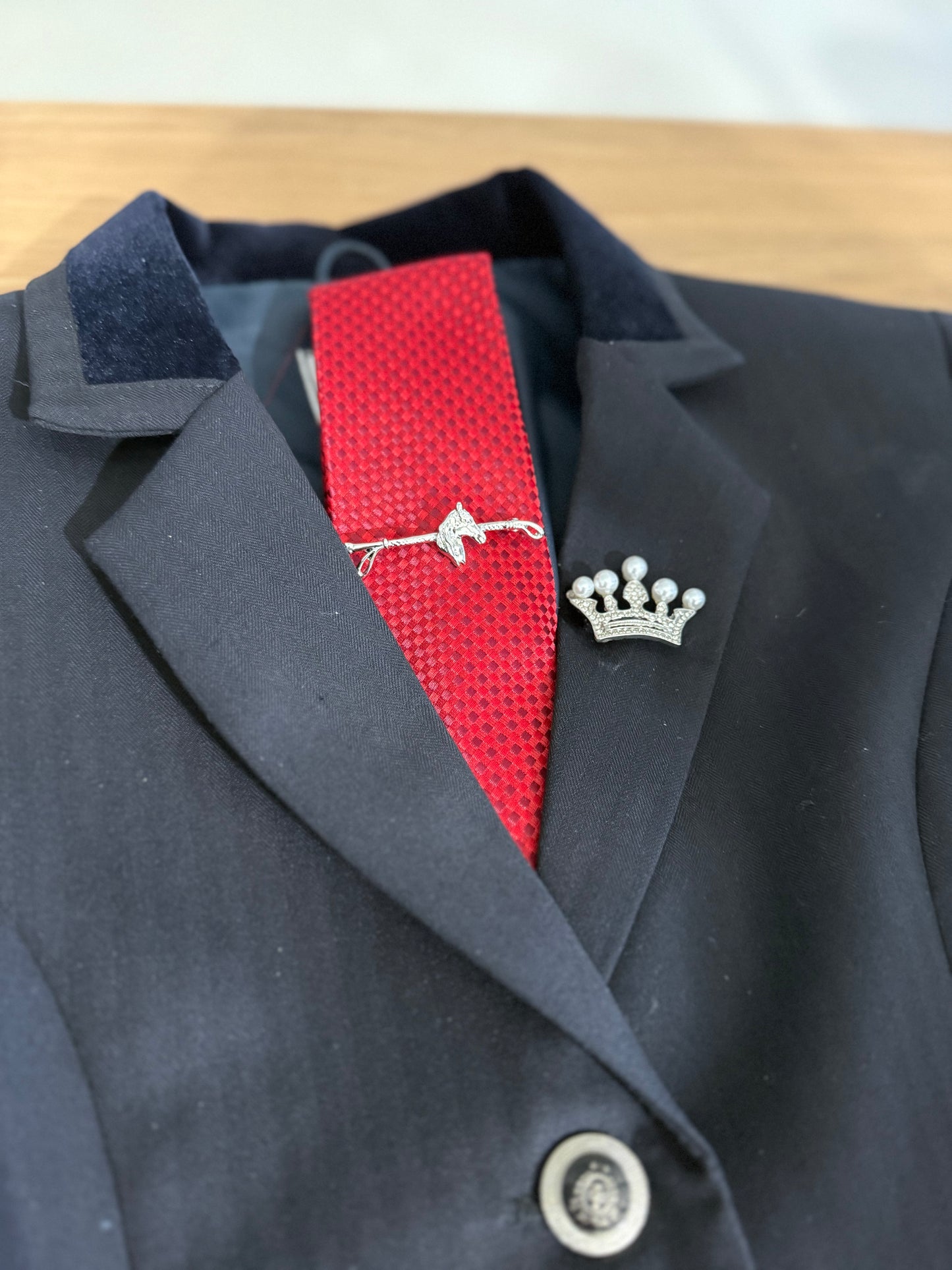 Horse Tie Pin Silver