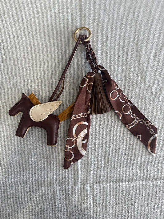 Brown Horse Keyring