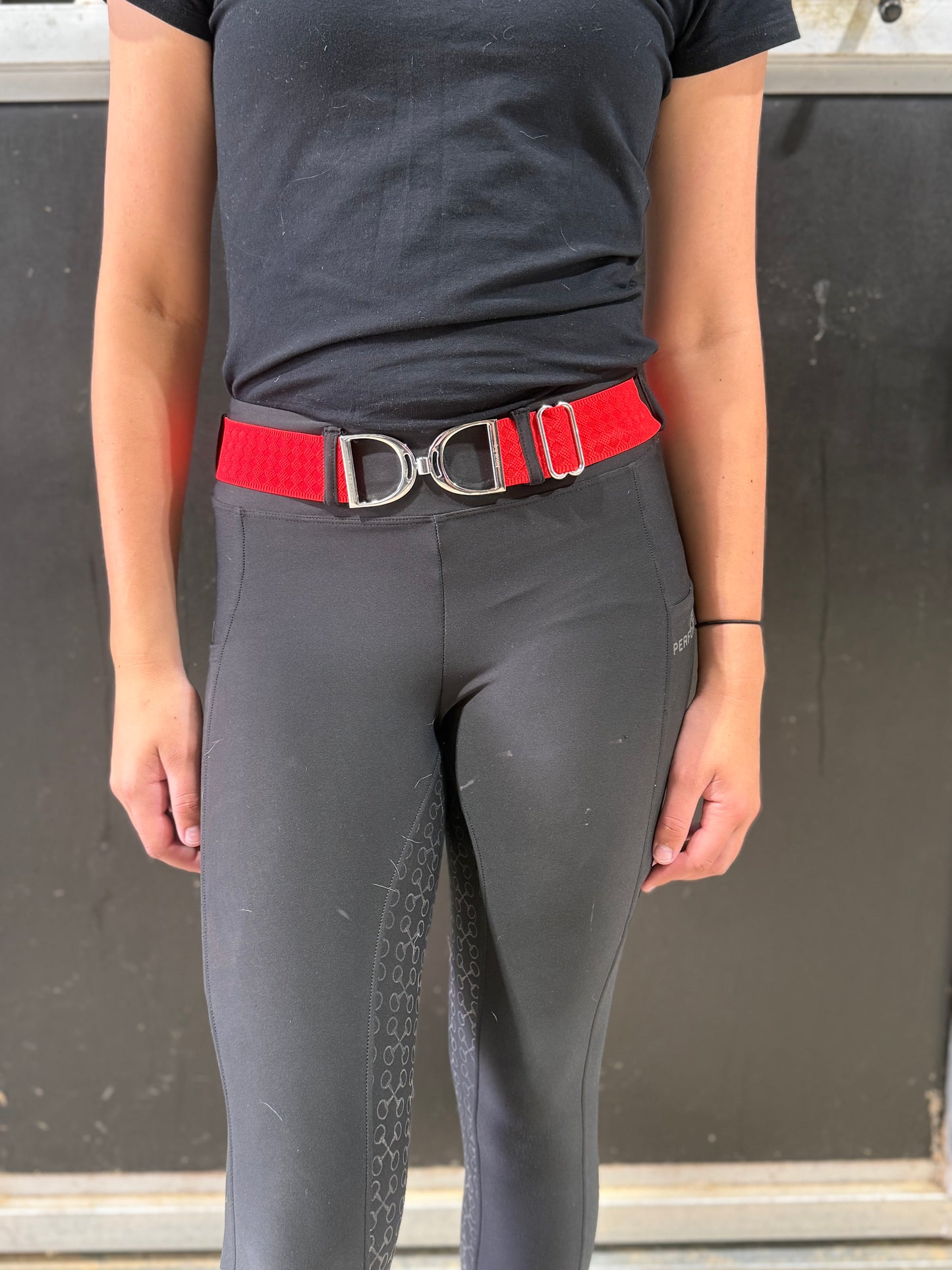 Child’s Red Stirrup Belt